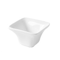 Set 6 vase tapas Hendi, model Cuadrado, portelan, 5,9x5,9x3,7 cm