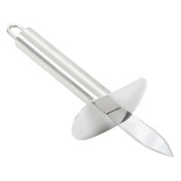 Cutit pentru scoici si stridii, din inox, lungime 18 cm, Hendi