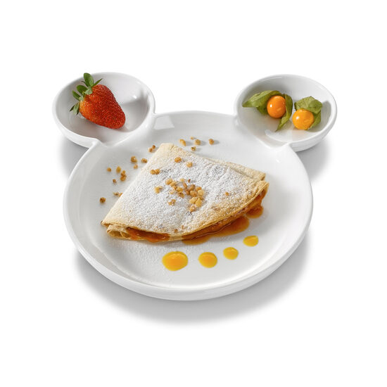 Farfurie pentru copii model "Ursulet", Hendi, portelan, 250x25 mm