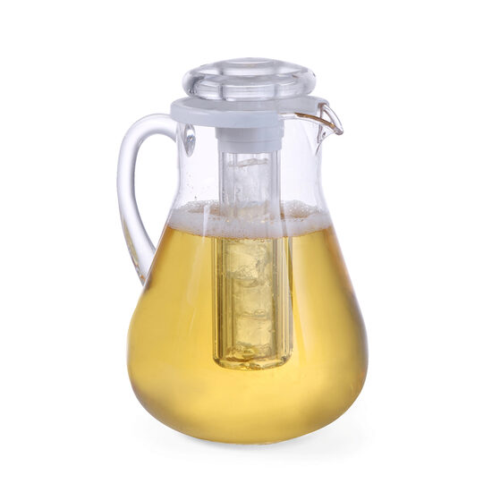 Carafa suc cu element racire, 3 Lt, plastic transparent rezistent, Hendi