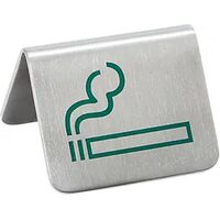 Semn pentru masa, fumatori 