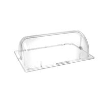 Capac Rolltop GN 1/1 pliabil, Hendi, transparent, policarbonat
