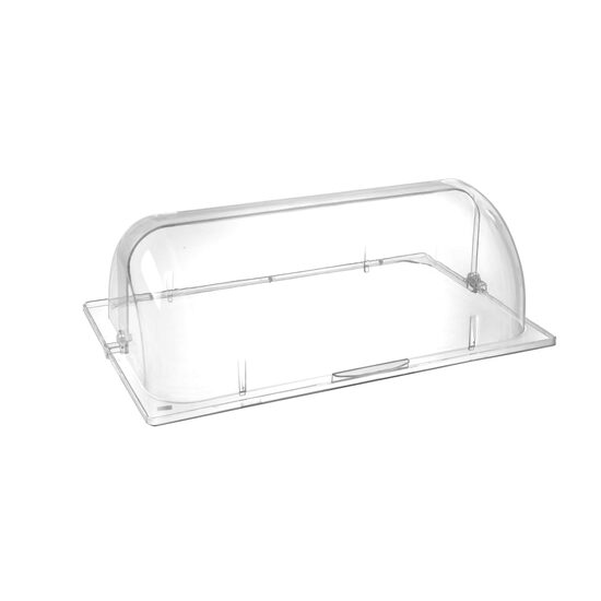 Capac Rolltop GN 1/1 pliabil, Hendi, transparent, policarbonat