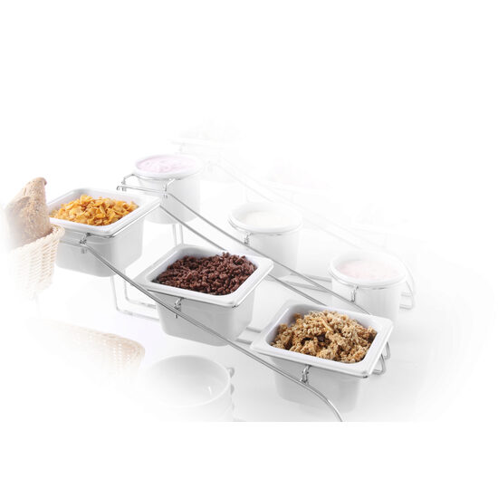 Standuri Hendi pentru expunere - bufet - 3 x containere Gastronorm 1/6