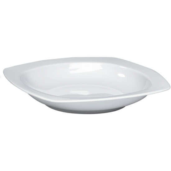Farfurie Hendi pentru supa 'Gala' 230 mm, portelan alb