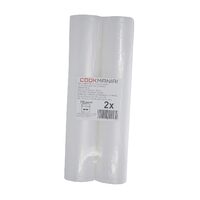 Set 2 role pungi vidat gofrate 30 cm x 6 metri, CookMania, 105 microni grosime