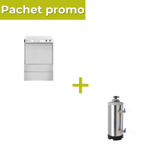 Pachet Masina spalat pahare K40 + Dedurizator 12L