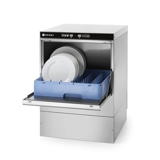 Masina de spalat vase 50x50 - control electronic, HENDI, 230V/3600W, 576x645x(H)837mm
