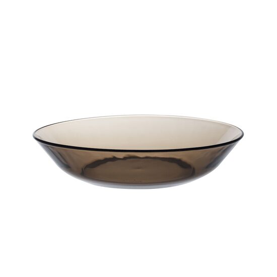 Farfurie adanca LYS SEPIA  din sticla, Duralex,set 1 buc. 210x(H)45mm