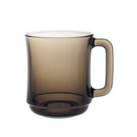 Cana cu maner With Handle Lys Sepia din sticla, Duralex, 310 ml, set 6 buc., ø80x(H)110 mm