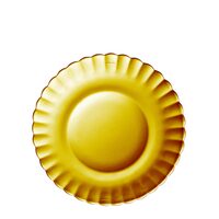Farfurie  plata  Picardie Amber ,din sticla, Duralex, set 1 buc.ø205x(H)20mm