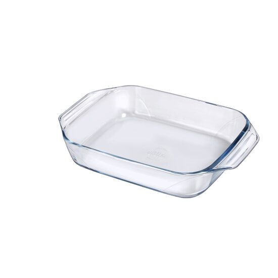 Tavă OVENCHEF, Duralex,  din sticla transparenta, 3000 ml.set 1 buc.350x250x(H)60mm