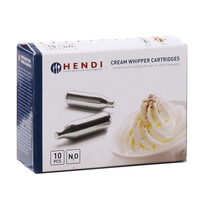 Cartuse Hendi, pentru aparat frisca, 10 buc/cutie