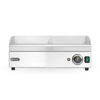 Gratar electric HENDI, Kitchen  1/2 neted, 1/2 striat 220-240V/2400W, 527x404x(H)233mm