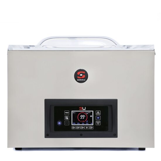 Masina de ambalat in vid SU-520P CC cu camera adanca, port imprimanta si Bluetooth, Sammic, 634x552x (H) 513mm