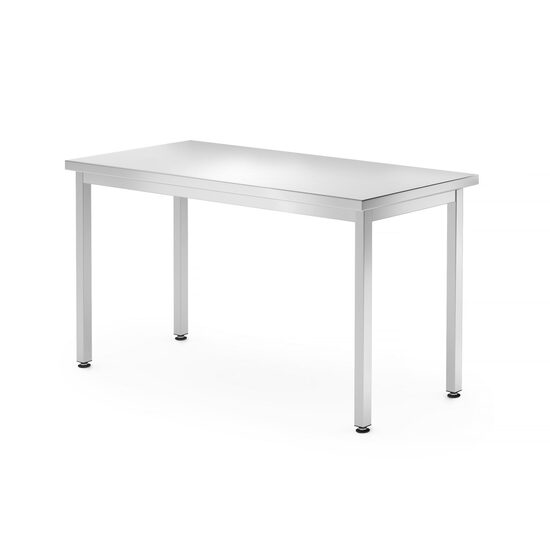 Masa de lucru centrala fara raft, heavy-duty, 600 mm adancime, HENDI, Kitchen Line, 1200x600x(H)850mm