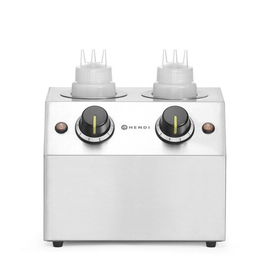 Incalzitor de ciocolata dublu 2x 650 ml , 30-85c, 230V 400W 270x223x(h)282