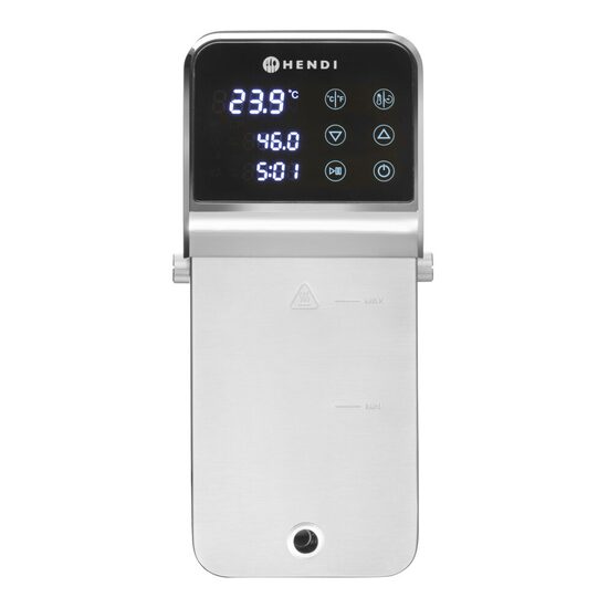 Sous vide stick Hendi, capacitate pana la 80L, 2300W,temp.de la 5°C la 99°C, display digital