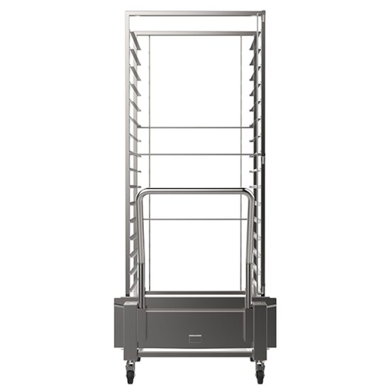 Carucior drive-in suplimentar pentru cuptoarele Tecnoeka Millennial 16x 600x400