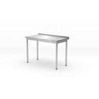 Masa de perete Budget Line, dimensiuni: 800 x 600 (H)850 mm, fara polita, insurubat