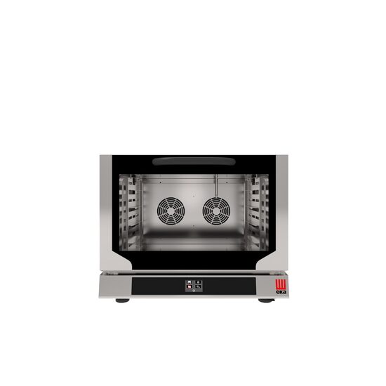 Cuptor de panificatie cu convectie cu umiditate Evolution Next 4x600x400, Tecnoeka, 400V/6400W, 783x755x(H)634mm