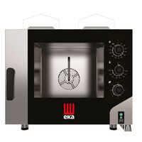 Cuptor pe gaz cu abur cu convectie Millennial Smart Bakery, 4x 600x400mm  Tecnoeka, 230V/300W, 9,3kW, 850x1041x(H)801mm