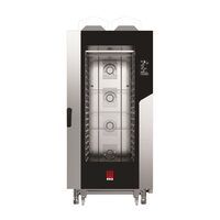 Cuptor pe gaz cu convectie cu abur Millennial Black Mask Gastro, 20× GN 1/1, Tecnoeka, 230V/1450W, 30000kW, 930x1160x(H)2060mm