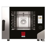 Cuptor electric cu convectie cu abur Millennial Touch Screen Bake, tavi 4 600x400 Tecnoeka, 400V/7800W, 850x1035x(H)700mm