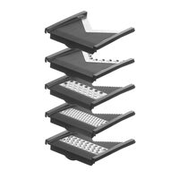 Kit de rezerva cu 5 lame pentru feliator mandolina 222614