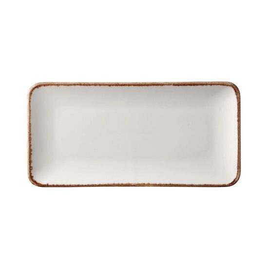 Farfurie dreptunghiulară Vanilie, 300x150 mm Fine Dine 
