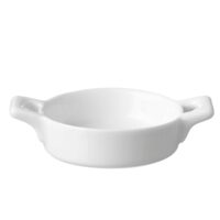 Bol cu manere laterale portelan Necessity 100 mm Fine Dine 