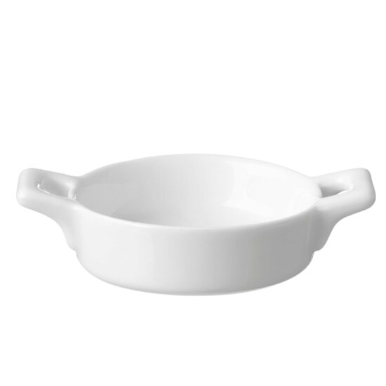 Bol cu manere laterale portelan Necessity 100 mm Fine Dine 