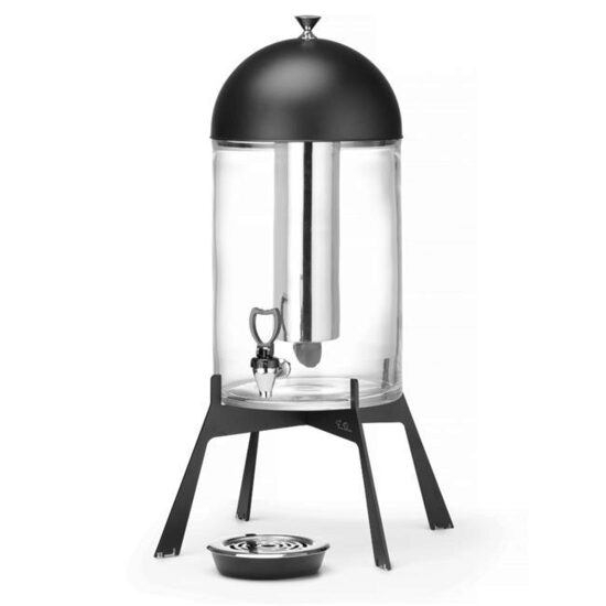 Dozator de bauturi Skiatos Black, 7l, 345 x 345 x H:570 mm Fine Dine 