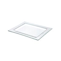 Tava din sticla Vetro , transparenta GN 1/2 Fine Dine