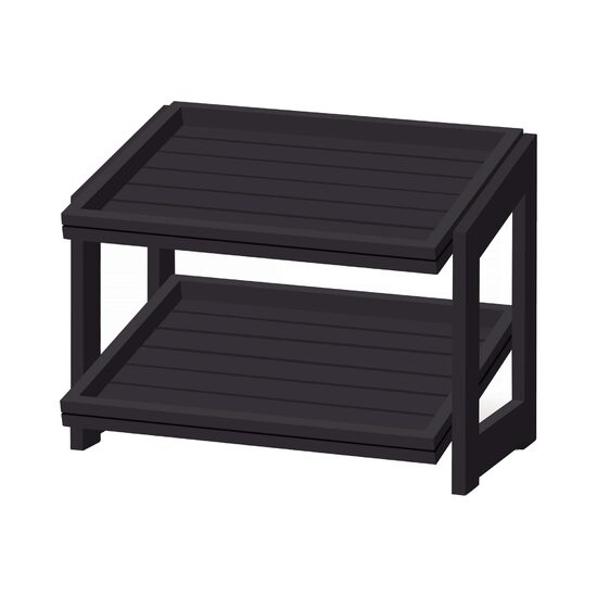 Stand / Suport Madeira Black cu 2 niveluri 574x323x441 mm Fine Dine 
