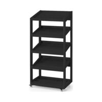 Stand / Suport 4 nivele Madeira Black 574x400x1197 mm Fine Dine 