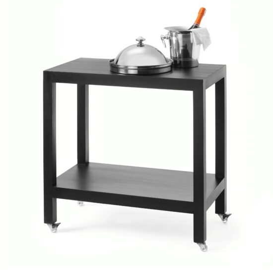 Cărucior pentru ospătari din stejar Madeira 820x460x(h)850 mm Fine Dine 