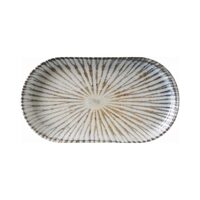 Farfurie ovala AMMONITE  300 x 160 mm Fine Dine 