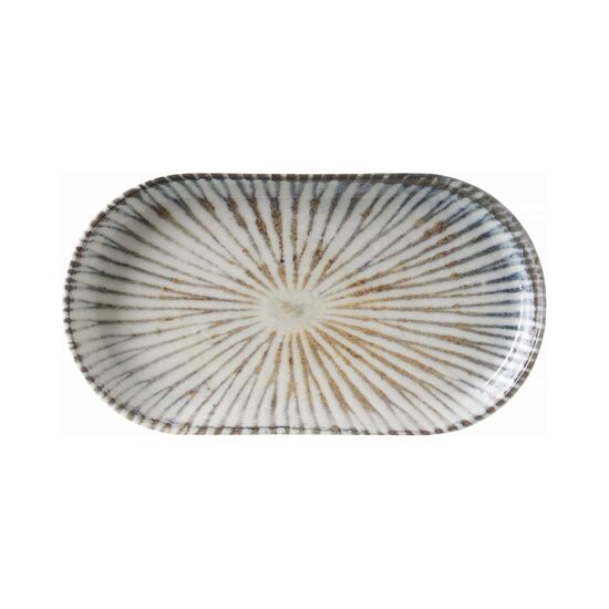 Farfurie ovala AMMONITE  300 x 160 mm Fine Dine 