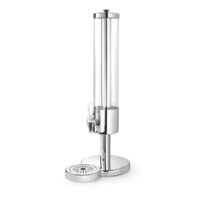 Dozator de suc De Luxe 5 l, Fine Dine, Argintiu