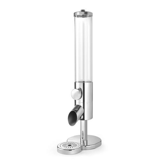 Dozator de cereale De Luxe 5 l, Fine Dine, Argintiu