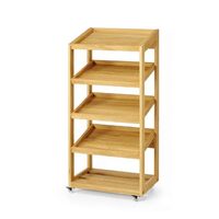 Stand stejar 4 niveluri Madeira  574x400x1197 mm Fine Dine