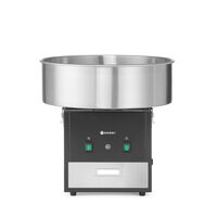 Mașină de făcut vată de zahăr, HENDI, Neagră, 220-240V/1130W, 520x520x(Î)503mm