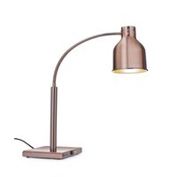 Lampa de încălzire flexibilă, HENDI, culoare cupru,  220-240V/250W, 268x200x(H)660mm