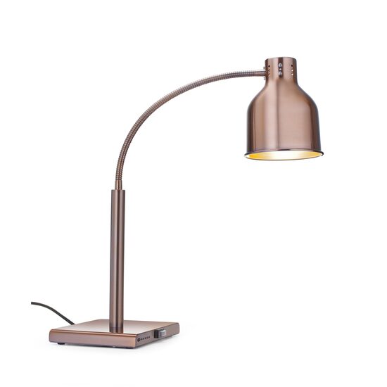 Lampa de încălzire flexibilă, HENDI, culoare cupru,  220-240V/250W, 268x200x(H)660mm