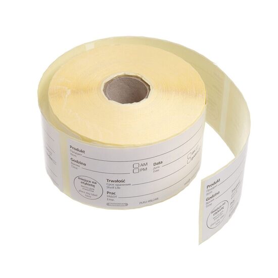 Sticker reutilizabil pentru siguranta alimentelor - #USE BEFORE", HENDI, 500 buc. rola, 500 buc., ø50mm RO - BG - EN