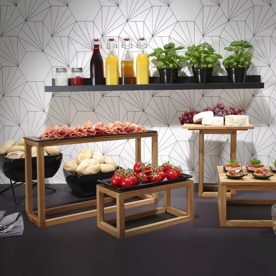 Suport pentru tăvi din stejar Madeira, 980/830 mm Fine Dine