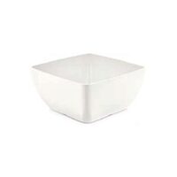 Bol pătrat din melamină, alb, 250x250x(h)120mm Fine Dine 