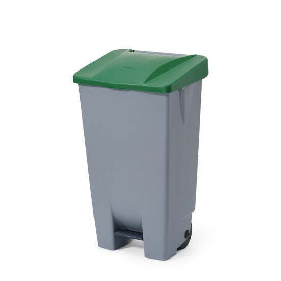 Container de gunoi, HENDI, 120L, Gri deschis, 510x425x(H)875mm