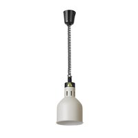 Lampa de caldura cilindrica HENDI, alba,  230V/250W, 175x(Î)250 